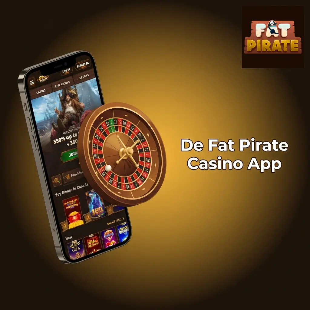 Fat Pirate casino app met slots, live casino en sportweddenschappen van Pragmatic Play, Evolution en NetEnt
