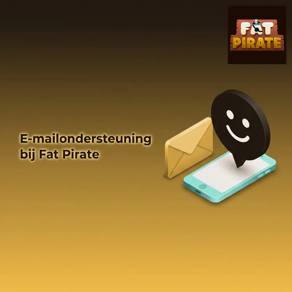 E-mailondersteuning bij Fat Pirate casino: stuur vragen naar support@fatpirate.com, 24/7 beschikbaar in Nederlands en Engels.