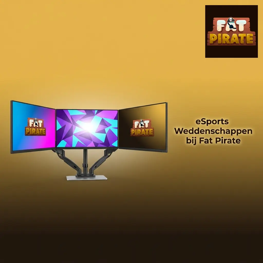 Esports weddenschappen bij Fat Pirate op internationale toernooien met live en pre-match markten per map en ronde.