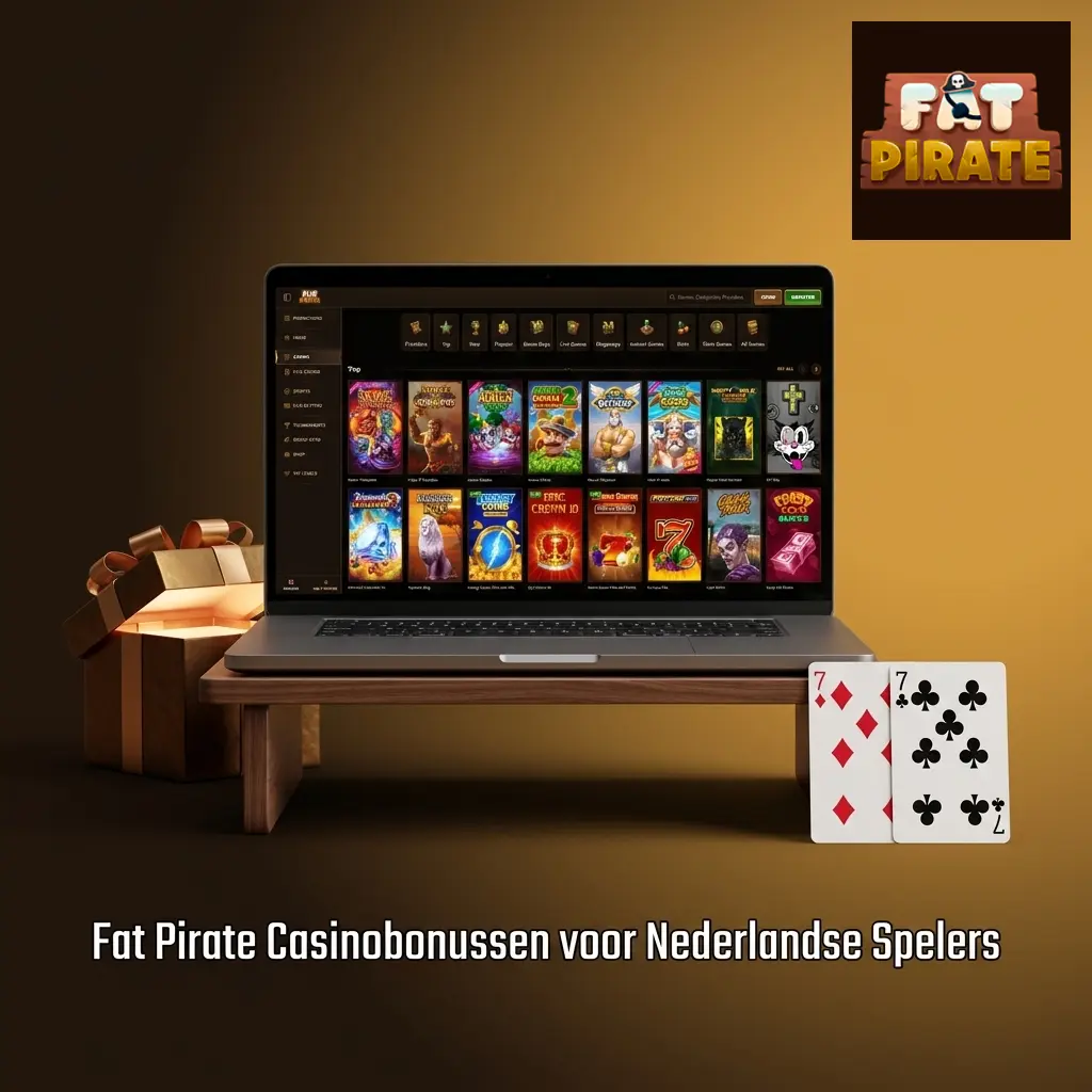 Fat Pirate Casino bonussen voor Nederlandse spelers met welkomstaanbiedingen en promoties activeerbaar via dashboard