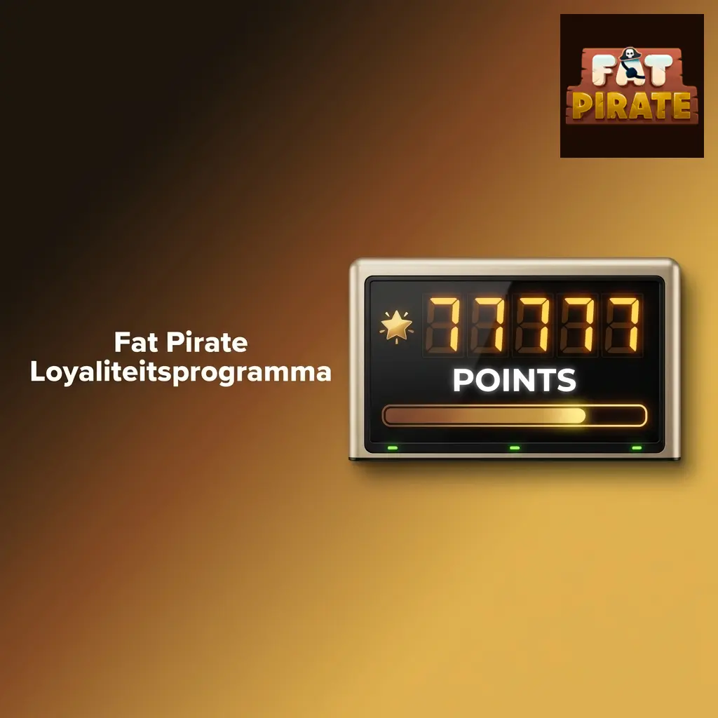 Fat Pirate loyaliteitsprogramma met VIP-niveaus: Brons, Zilver, Goud en Platina voor Nederlandse spelers.