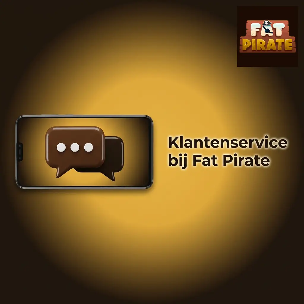 Klantenservice Fat Pirate: live chat 24/7, e-mail support en FAQ voor hulp bij opnames en betalingen.