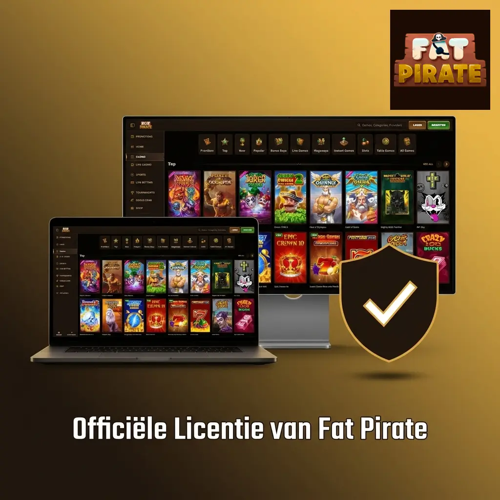 Fat Pirate casino met officiële Curaçao eGaming-licentie voor eerlijk online gokken in Nederland