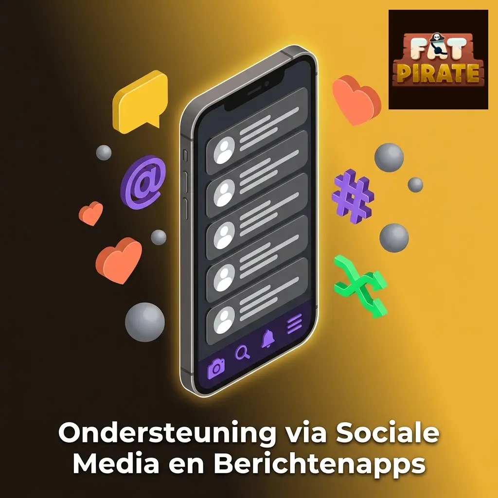 Fat Pirate klantenservice via sociale media: Instagram, Facebook en Twitter voor vragen en updates