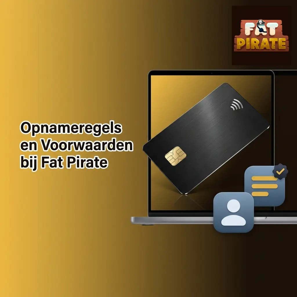 Fat Pirate opnameregels: KYC-verificatie, bonusvereisten, betaalmethoden en limieten tot EUR 5.000 per transactie.