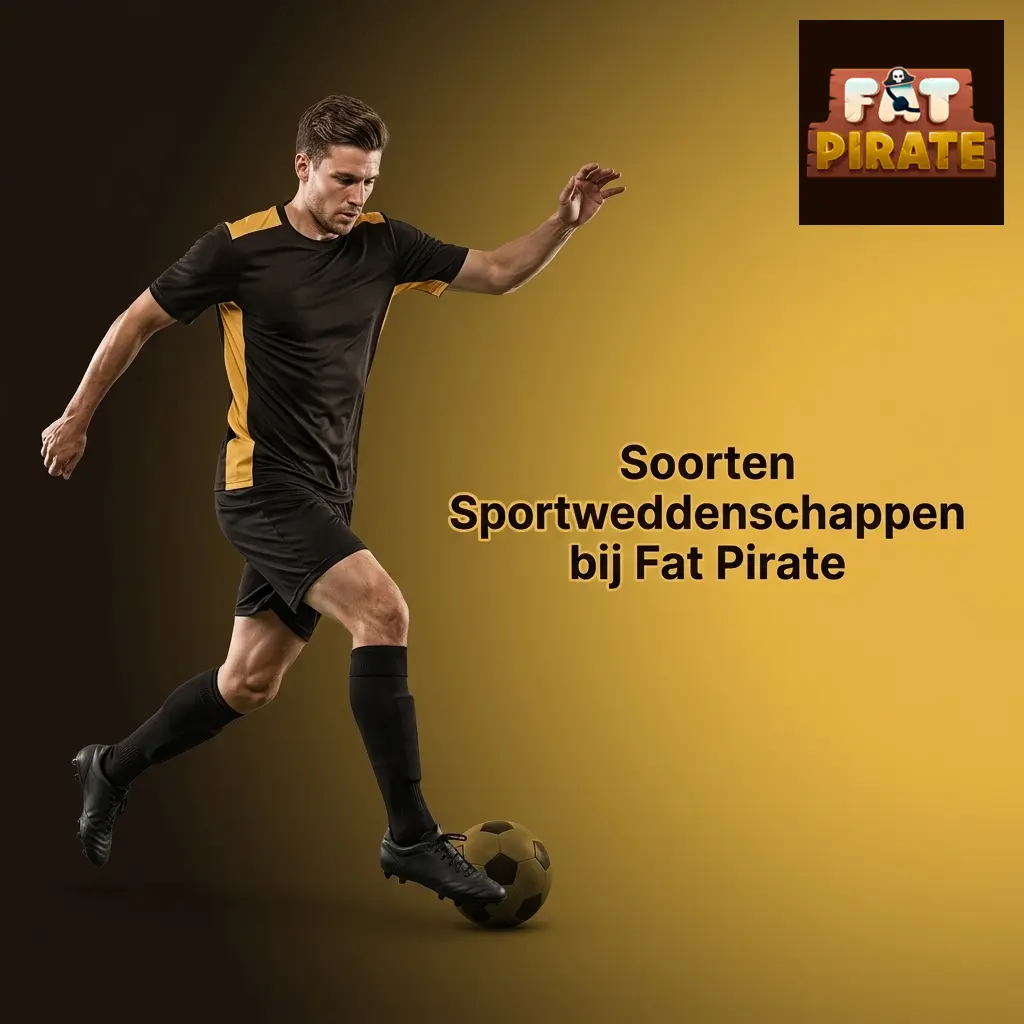 Soorten sportweddenschappen bij Fat Pirate, meer dan 30 sporten beschikbaar met pre-match en live markten