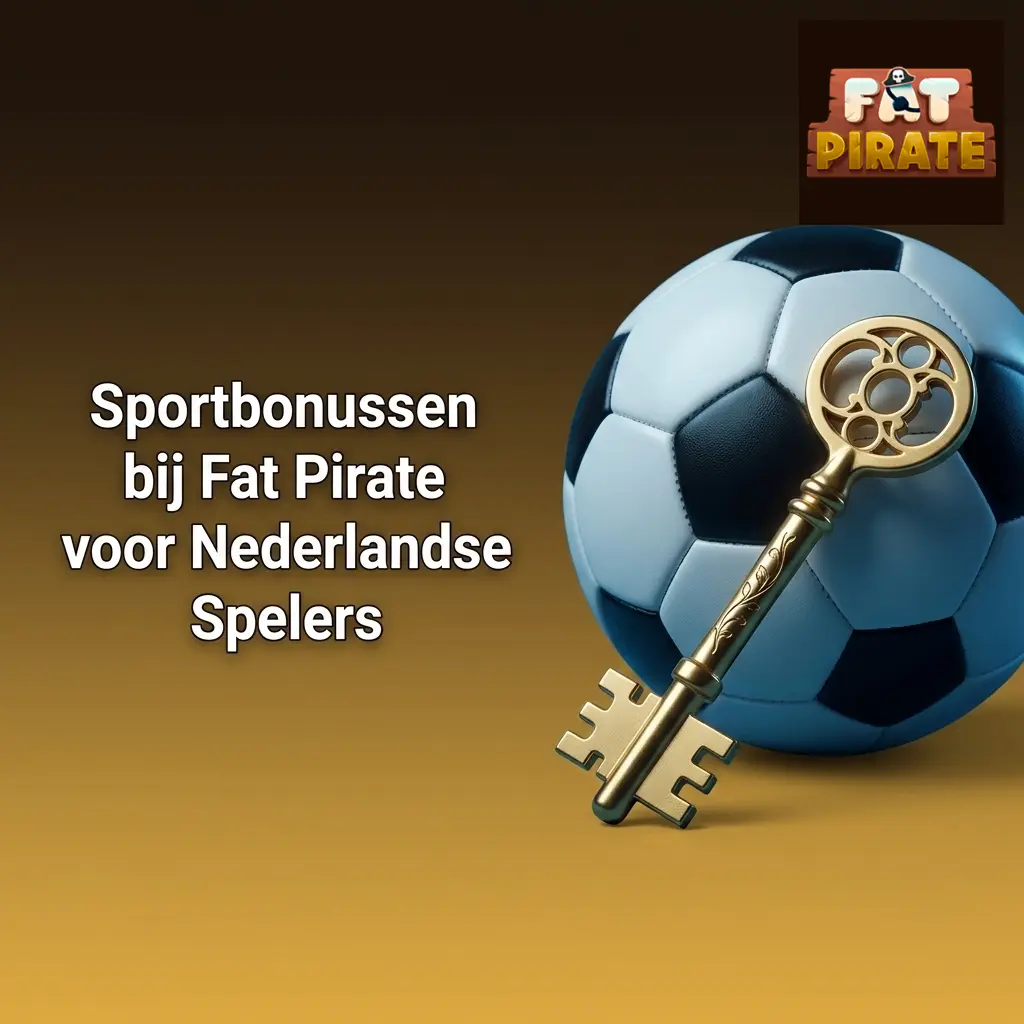 Sportbonussen bij Fat Pirate voor Nederlandse spelers op voetbal, tennis en esports