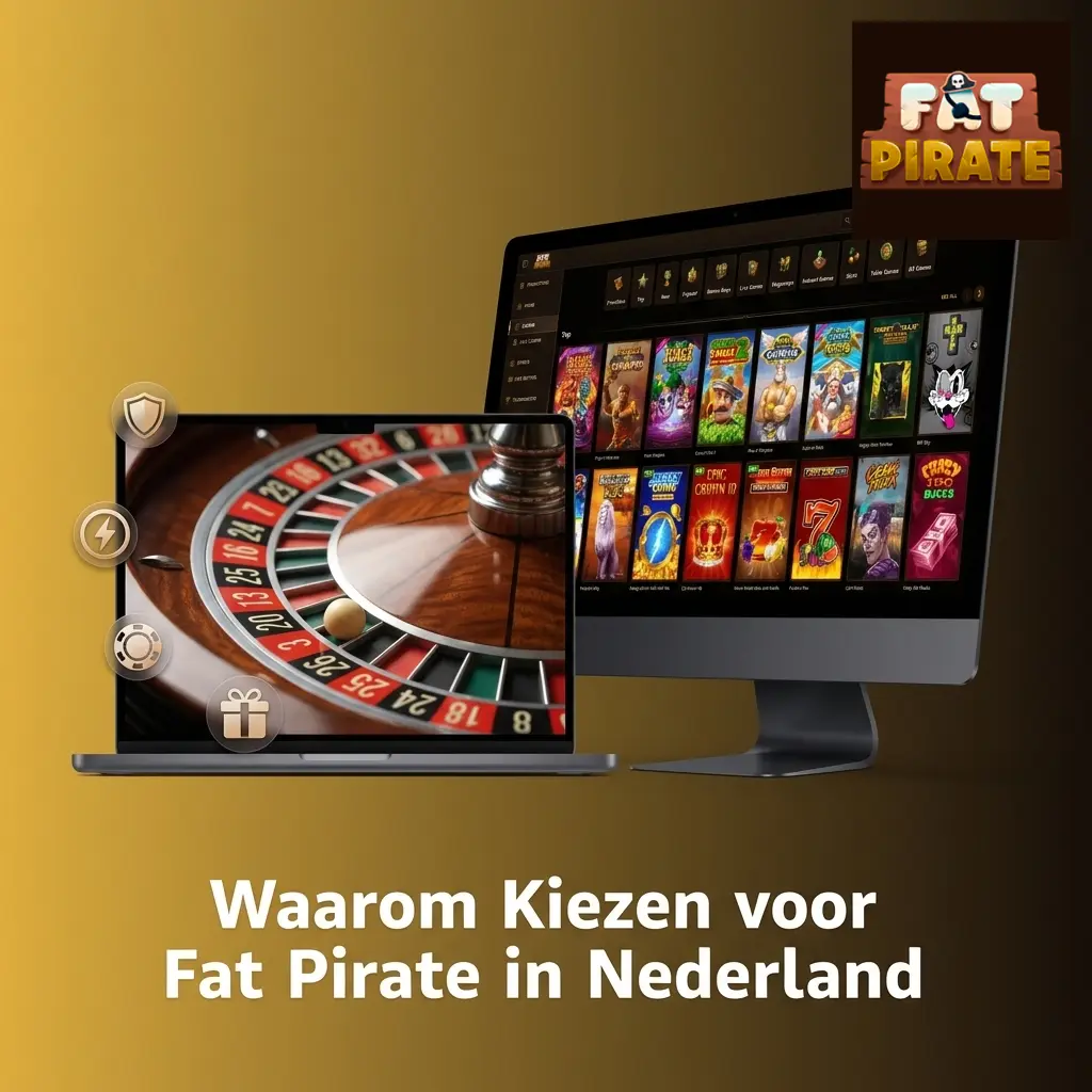 Fat Pirate Nederland: gelicentieerd casino met snelle crypto-uitbetalingen, sportbetting en welkomstbonus tot €500.